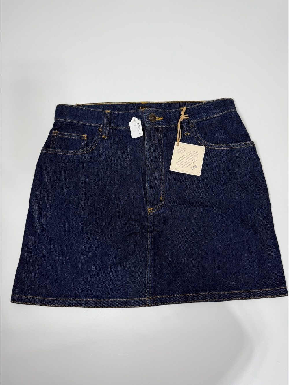 Lee Vintage Modern Collection Dark Wash Denim Skirt